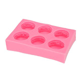 Silicone Cake Mold Reusable Heat Resistant Silicone Chocolate Mold for DIY Baking Jellies Muffins Desserts - Front View