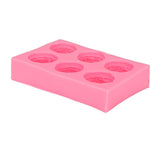 Silicone Cake Mold Reusable Heat Resistant Silicone Chocolate Mold for DIY Baking Jellies Muffins Desserts - Side View