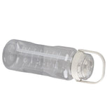 Large Water Bottle 2 Drinking Methods PC PP Material Clear Scale Portable Matte Large Water Jug with Straw for FitnessWhite 2000ml - Extra Image