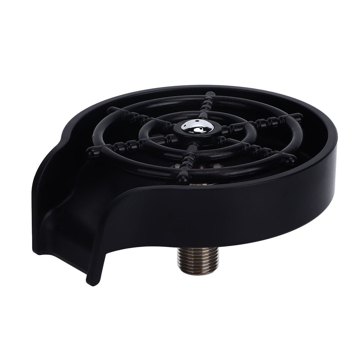 Cup Washer G1/2 Interface Quick Cleaning Detachable Kitchen Hotel Bar Wash Basin Press Glass Rinser for Bar Club Cup Washer