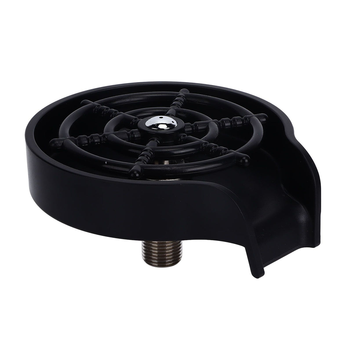 Cup Washer G1/2 Interface Quick Cleaning Detachable Kitchen Hotel Bar Wash Basin Press Glass Rinser for Bar Club Cup Washer