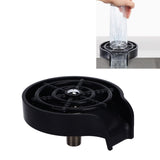 Cup Washer G1/2 Interface Quick Cleaning Detachable Kitchen Hotel Bar Wash Basin Press Glass Rinser for Bar Club Cup Washer