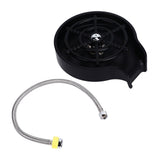 Cup Washer G1/2 Interface Quick Cleaning Detachable Kitchen Hotel Bar Wash Basin Press Glass Rinser for Bar Club Cup Washer with Hose