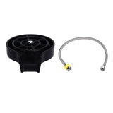 Cup Washer G1/2 Interface Quick Cleaning Detachable Kitchen Hotel Bar Wash Basin Press Glass Rinser for Bar Club Cup Washer with Hose - Extra Image