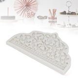 Crown Fondant Mold Large Crown Design Gray Food Grade Reusable Silicone High Temperature Resistan Odorless Silicone Mold