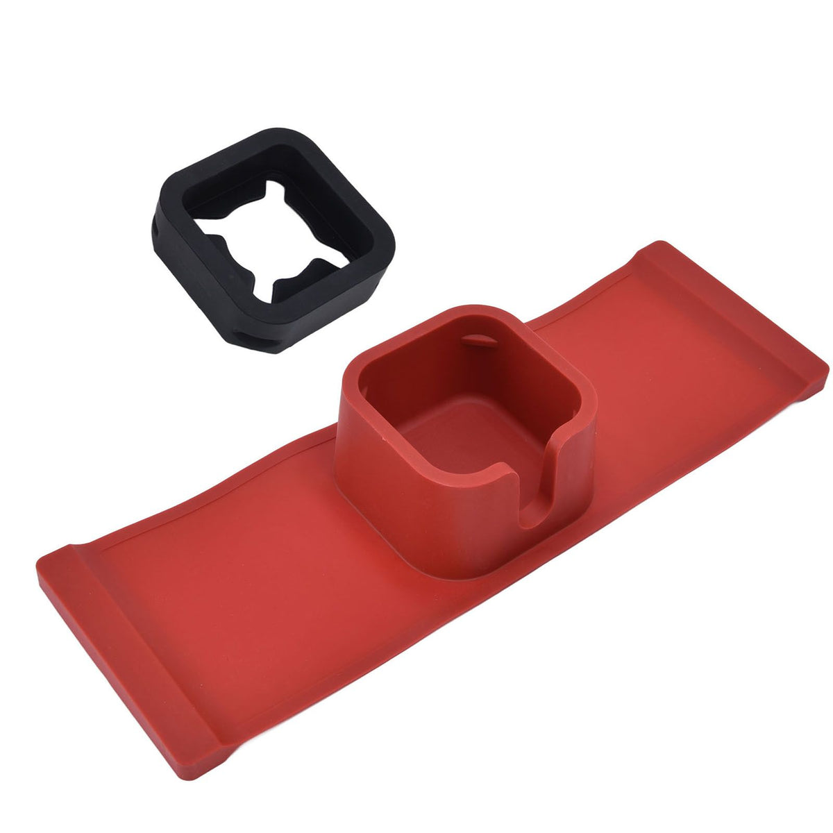 Couch Cup Holder Spill Proof Ergonomic Sofa Drink Holder Tray with Adjustable Stand and Adhesive Base
