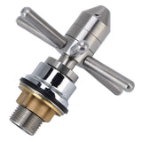 Sink Glass Rinser Faucet Stainless Steel Kitchen Glass Cup Washer for Bar Restaurant Coffee Shop Barware Wine Cocktail Beer - Close-Up Angle