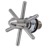 Sink Glass Rinser Faucet Stainless Steel Kitchen Glass Cup Washer for Bar Restaurant Coffee Shop Barware Wine Cocktail Beer - Low Angle