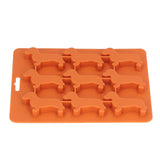 Silicone Ice Cube Trays Dog Shaped Silicone Ice Cube Mold for Chocolate Crayons Candles Yoghurt - Extra Image