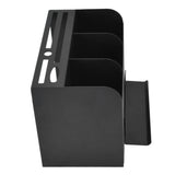 Stainless Steel Cutlery Utensil Holder Integrated Combination Wall Mounted Chopsticks Storage Rack with 4 Storage Areas