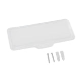 Stainless Steel Cutlery Utensil Holder Integrated Combination Wall Mounted Chopsticks Storage Rack with 4 Storage Areas
