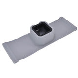 Cup Holder Couch Arm Cup Holder Sofa Arm Cup Tray Silicone Body for Living Room Balcony Gray