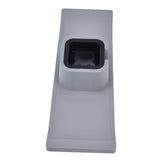 Cup Holder Couch Arm Cup Holder Sofa Arm Cup Tray Silicone Body for Living Room Balcony Gray