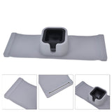 Cup Holder Couch Arm Cup Holder Sofa Arm Cup Tray Silicone Body for Living Room Balcony Gray - Low Angle