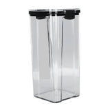 Kitchen Storage Box Clear Food Grade BPA Free Food Storage Containers for Flour Sugar Grains Beans 1800ML - Top-Down View