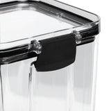 Kitchen Storage Box Clear Food Grade BPA Free Food Storage Containers for Flour Sugar Grains Beans 1800ML