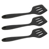 3Pcs Silicone Spatula Easy Cleaning Odorless Food Grade Silicone Slotted Turner Spatula Multifunctional Kitchen Tool