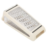 Cheese Grater Double Sided Removable Container ABS PS Material 22x13.5x8.5cm/8.7x5.3x3.3in Food Grater for Kitchen - Top-Down View