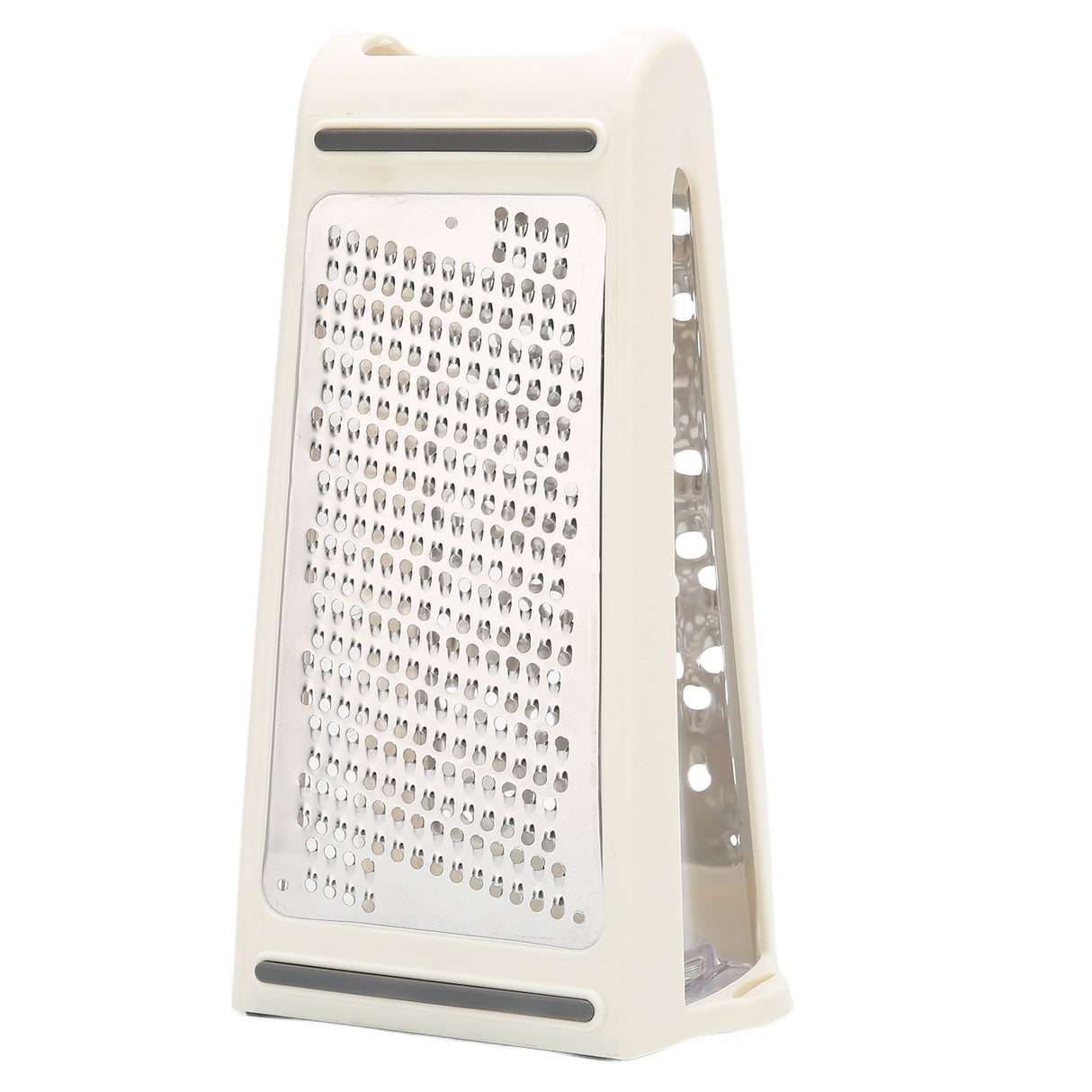 Cheese Grater Double Sided Removable Container ABS PS Material 22x13.5x8.5cm/8.7x5.3x3.3in Food Grater for Kitchen