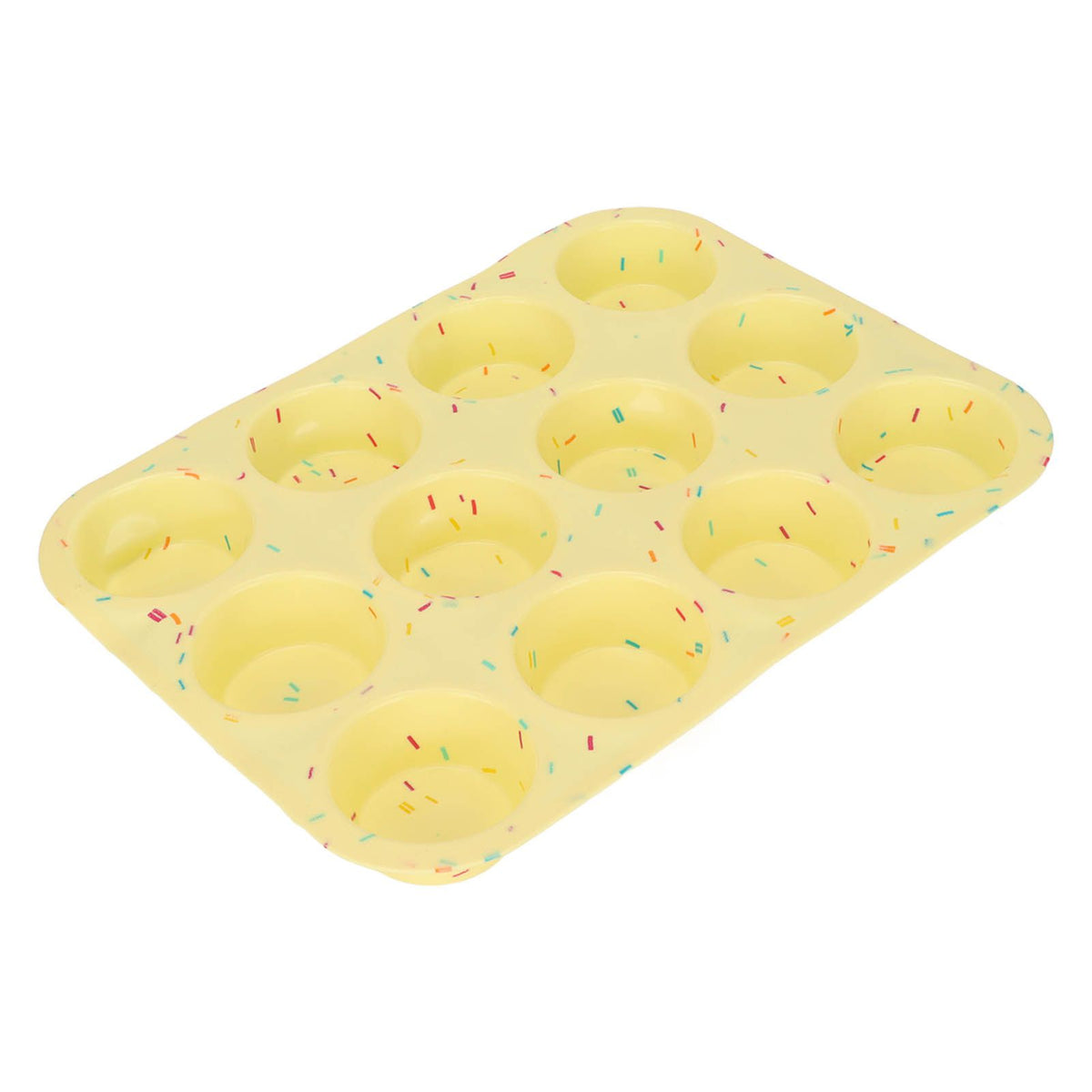 Silicone Baking Mold 12 Compartments Multipurpose Round Easter Egg Silicone Mold for Restaurant Kitchen