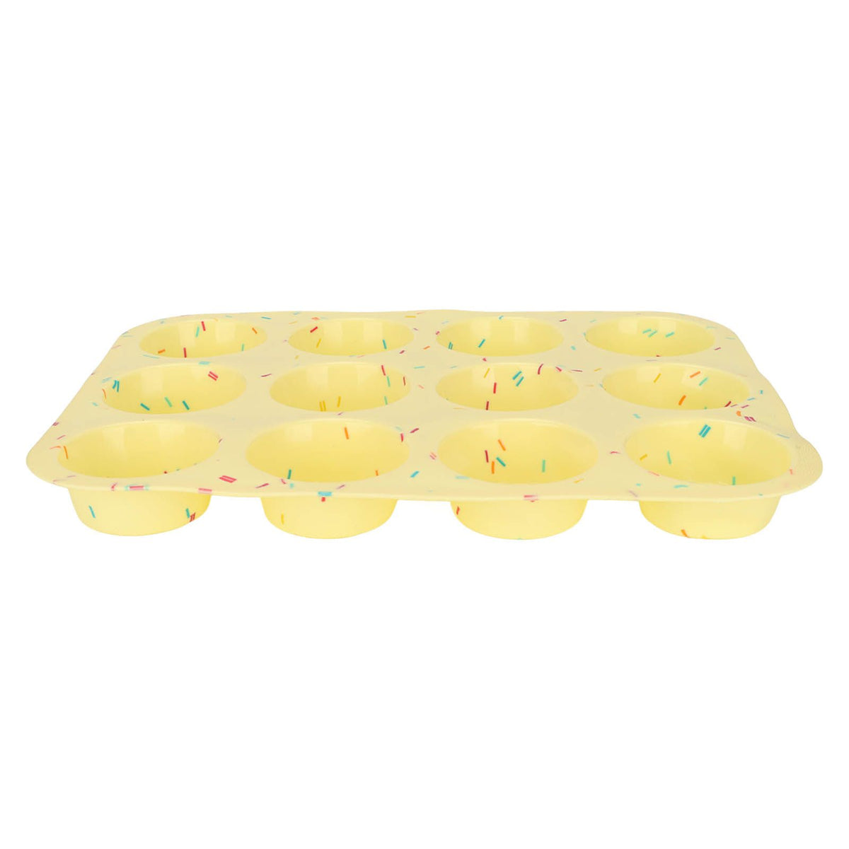 Silicone Baking Mold 12 Compartments Multipurpose Round Easter Egg Silicone Mold for Restaurant Kitchen