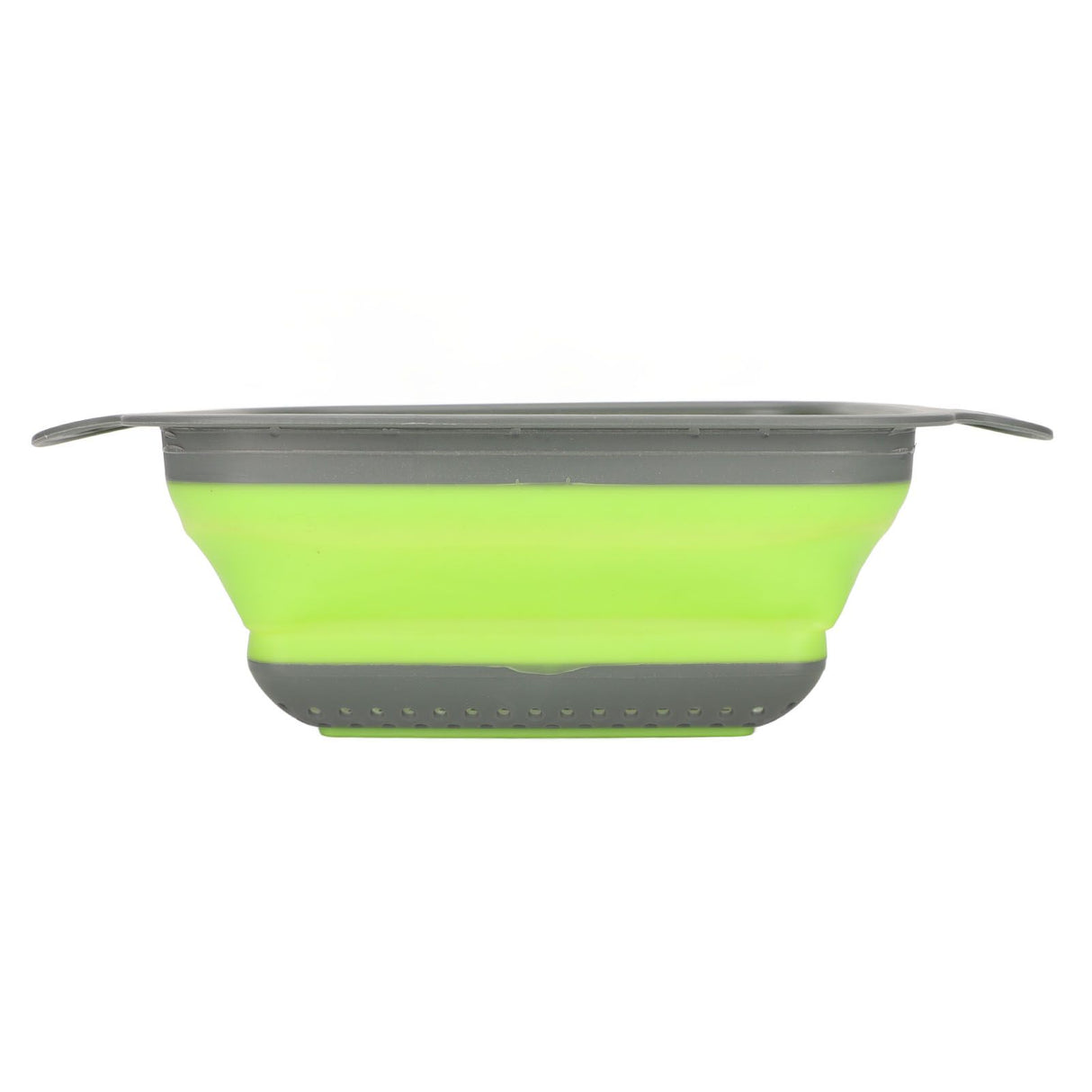 Folding Drain Basket Foldable Durable PP TPR Strong Bearing Draining Hole Vegetable Washing Basket for Fruit Vegetable
