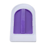 5Pcs Fondant Cake Smoother Food Grade Plastic Handle Design Cake Decorate Smoother Polisher for Home Cake Shop