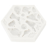 Silicone Mold Cute Animal Shape Easy Demoulding Flexible Soft Baking Mold for DIY Cake Fondant Chocolate 952 Grey - 45-Degree Angle