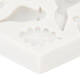 Silicone Mold Cute Animal Shape Easy Demoulding Flexible Soft Baking Mold for DIY Cake Fondant Chocolate 952 Grey - Extra Image