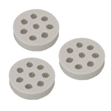 3Pcs Silicone Mold Raspberry Shape Easy Demoulding Flexible Soft Grey Baking Mold for DIY Cake Fondant Chocolate - Extra Image