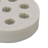 3Pcs Silicone Mold Raspberry Shape Easy Demoulding Flexible Soft Grey Baking Mold for DIY Cake Fondant Chocolate