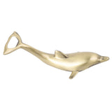 Dolphins Bottle Opener Effort Saving Cute Appearance Metal Beer Opener for Household Parties Restaurants - Top-Down View