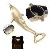 Dolphins Bottle Opener Effort Saving Cute Appearance Metal Beer Opener for Household Parties Restaurants - Extra Image