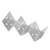 Taco Holder Round Holes Stainless Steel Taco Holder Stand Dishwasher Oven and Grill Safe 14x5x4cm / 5.5x2.0x1.6in