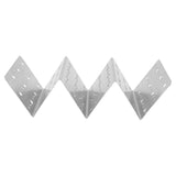 Taco Holder Round Holes Stainless Steel Taco Holder Stand Dishwasher Oven and Grill Safe 20x10x6cm / 7.9x3.9x2.4in