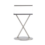 Business Card Holder Stainless Steel Elegant Style Antioxidant Durable Stable Name Card Holder for Office Party Meeting Silver