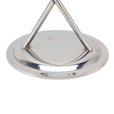Business Card Holder Stainless Steel Elegant Style Antioxidant Durable Stable Name Card Holder for Office Party Meeting Silver