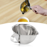304 Stainless Steel Oil Fat Filter Baby Soup Oil Water Separator Fat Separator Kitchen Gadgets - Extra Image