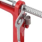 Potato Spiral Cutter Multifunctional Manual Rotating Stainless Steel Blade Rust Resistant Red Twisted Spiral Potato Peeler - Extra Image