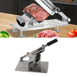 Household Manual Lamb Slicing Machine Frozen Meat Cutting Machine Beef Mutton Sheet Rolls Cutter for Kitchen