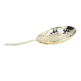 Cocktail Strainer Professional Stainless Steel Shell Cocktail Strainer for Bar Club Restaurant Gold - Rear View