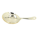 Cocktail Strainer Professional Stainless Steel Shell Cocktail Strainer for Bar Club Restaurant Gold - Low Angle