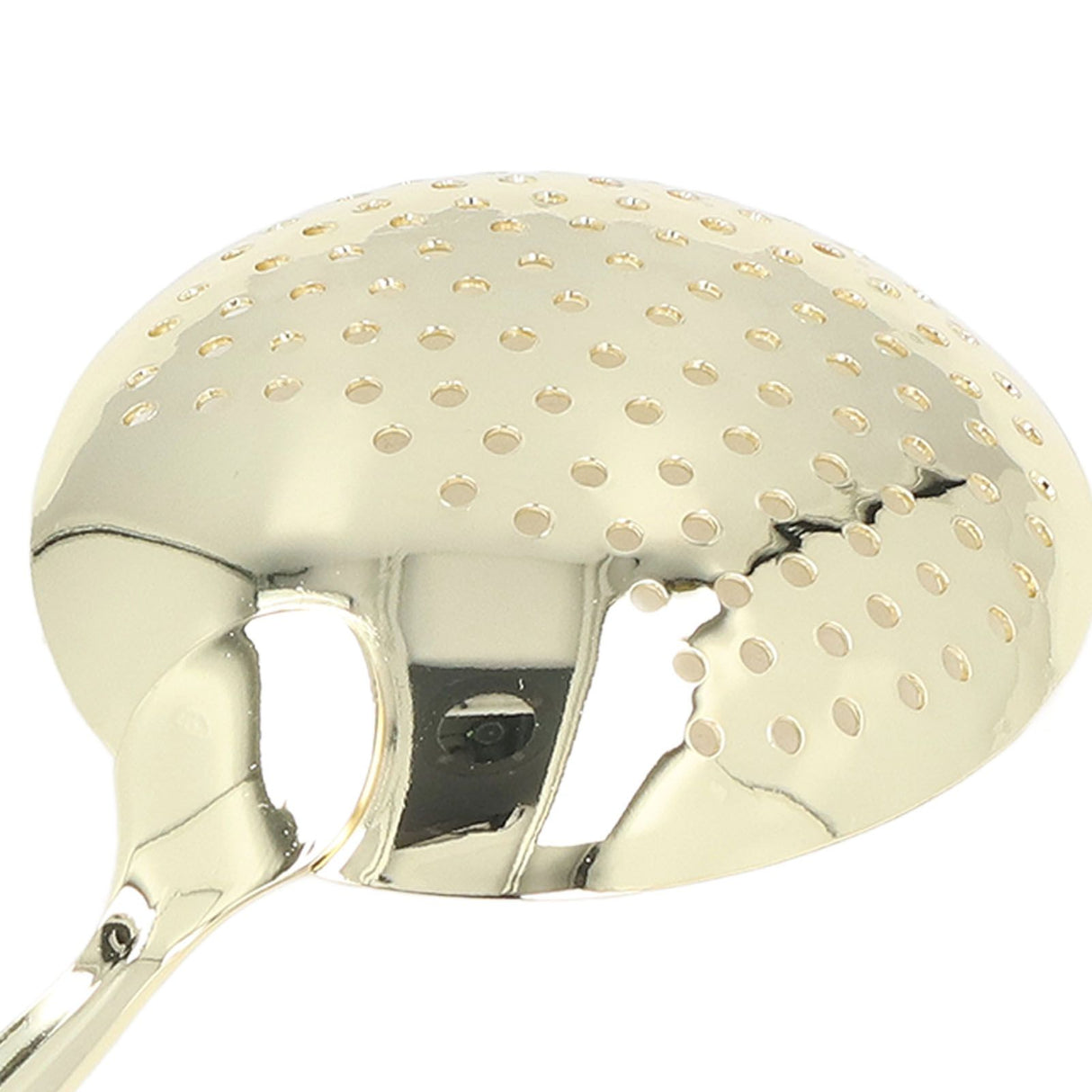Cocktail Strainer Professional Stainless Steel Shell Cocktail Strainer for Bar Club Restaurant Gold