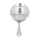 Cocktail Strainer Professional Stainless Steel Shell Cocktail Strainer for Bar Club Restaurant Silver