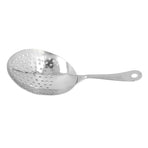 Cocktail Strainer Professional Stainless Steel Shell Cocktail Strainer for Bar Club Restaurant Silver
