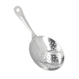 Cocktail Strainer Professional Stainless Steel Shell Cocktail Strainer for Bar Club Restaurant Silver - 45-Degree Angle