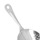 Cocktail Strainer Professional Stainless Steel Shell Cocktail Strainer for Bar Club Restaurant Silver