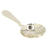 Cocktail Strainer Anti Rust Efficient Filtering Stainless Steel Strainer Bar Tool for Home Mini Bars Clubs Restaurants Gold - Side View