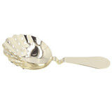 Cocktail Strainer Anti Rust Efficient Filtering Stainless Steel Strainer Bar Tool for Home Mini Bars Clubs Restaurants Gold - Low Angle