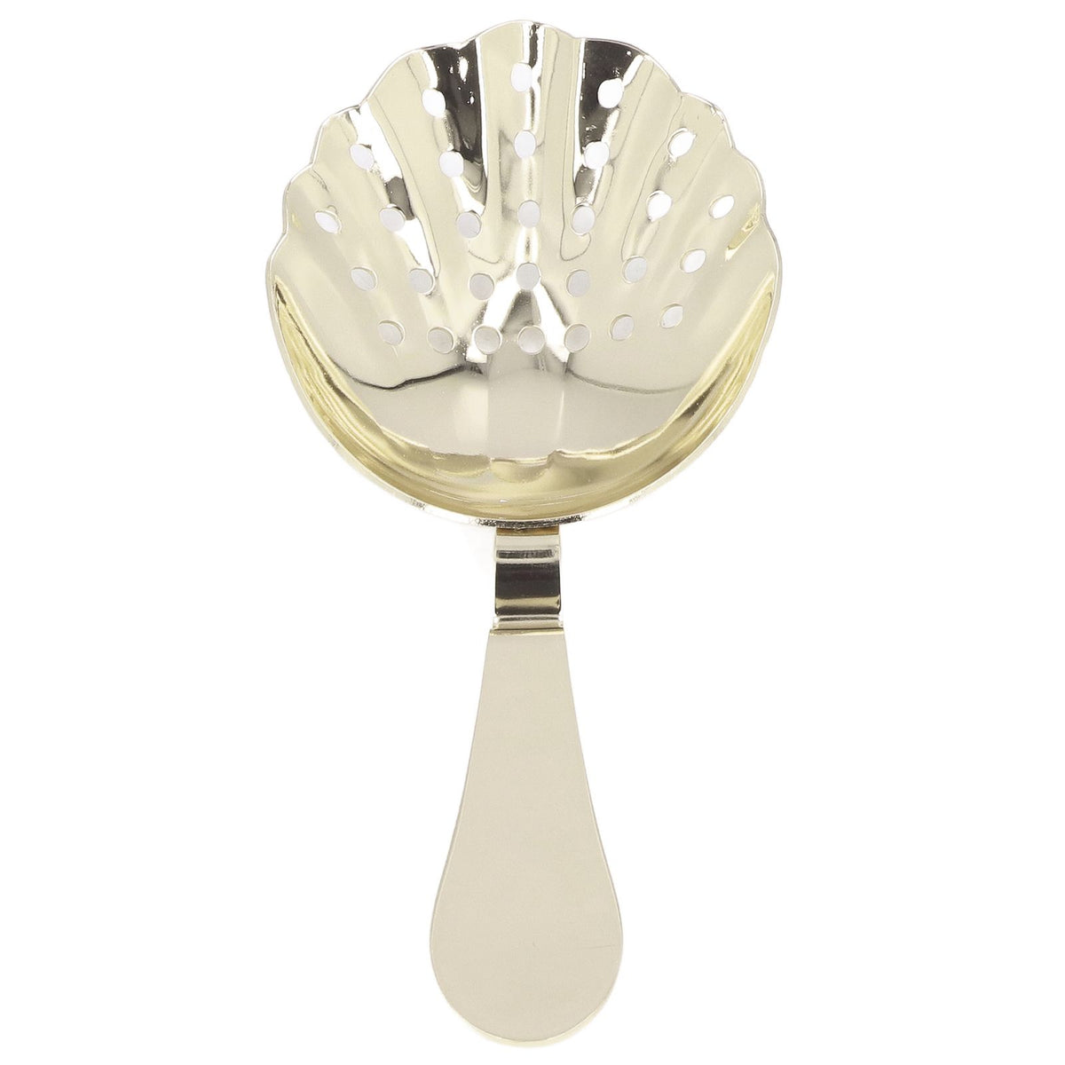 Cocktail Strainer Anti Rust Efficient Filtering Stainless Steel Strainer Bar Tool for Home Mini Bars Clubs Restaurants Gold